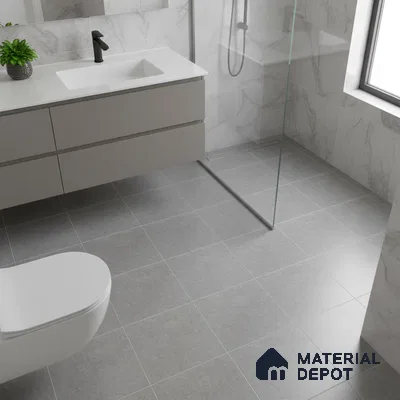 Kitchen Wall Tile TL 05388 E Bistro Mosa Grey Matching Floor 1 ft x 1 ft Ceramic Matte Finish - 9 mm | Suitable For Kitchen, Bathroom, Balcony Floors