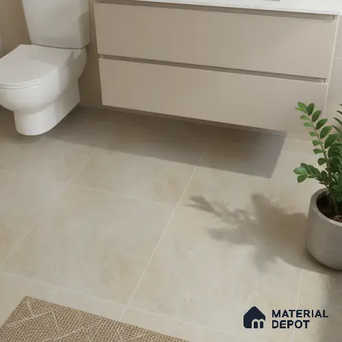 Marble Floor Tile TL 05388 F Bistro Mosa Brown Matching Floor 1 ft x 1 ft Ceramic Anti Skid Matte Finish - 9 mm | Suitable For Bathroom, Kitchen