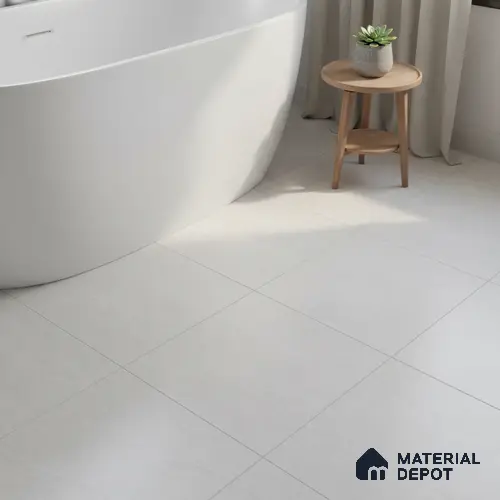 Marble Floor Tile TL 05392 C Bistro Carmen Onyx Beige Matching Floor 1 ft x 1 ft Ceramic Anti Skid Matte Finish - 9 mm | Suitable For Bathroom, Kitchen