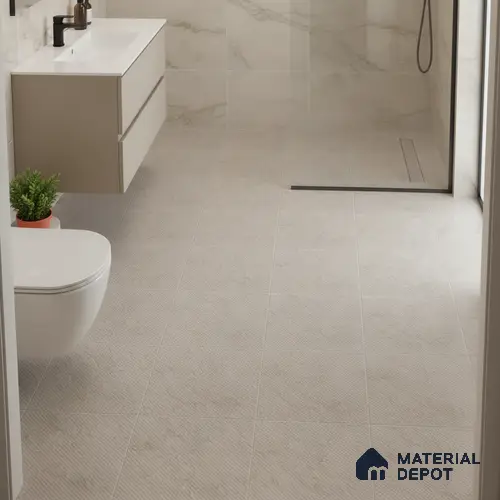 Marble Floor Tile TL 05407 C Bistro Beige Onyx Matching Floor 1 ft x 1 ft Ceramic Anti Skid Matte Finish - 9 mm | Suitable For Bathroom, Kitchen
