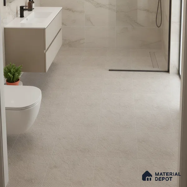 Marble Floor Tile TL 05407 C Bistro Beige Onyx Matching Floor 1 ft x 1 ft Ceramic Anti Skid Matte Finish - 9 mm | Suitable For Bathroom, Kitchen (Sample)
