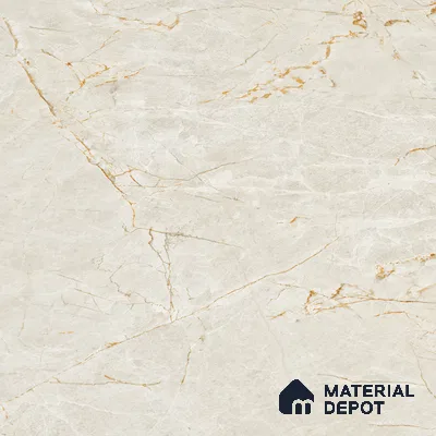 Marble Endless Crema Marfil Wall & Floor Tile TL 05537 Oat Beige 4 ft x 2 ft Glossy Finish Vitrified Tile - 9 mm | Suitable For Living Room, Bedroom, Dining