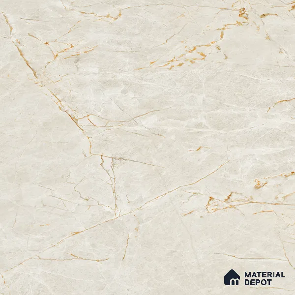 Marble Endless Crema Marfil Wall & Floor Tile TL 05537 Oat Beige 4 ft x 2 ft Glossy Finish Vitrified Tile - 9 mm | Suitable For Living Room, Bedroom, Dining