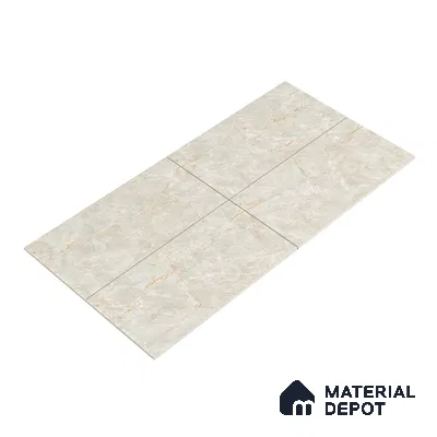 Marble Endless Crema Marfil Wall & Floor Tile TL 05537 Oat Beige 4 ft x 2 ft Glossy Finish Vitrified Tile - 9 mm | Suitable For Living Room, Bedroom, Dining