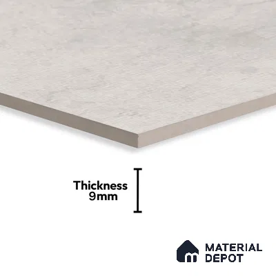 Cement Look Wall & Floor Matte Finish Grey Vitrified Tile | TL 05547 B 4 ft x 2 ft - 9 mm | Suitable For Living Room, Hall & Study
