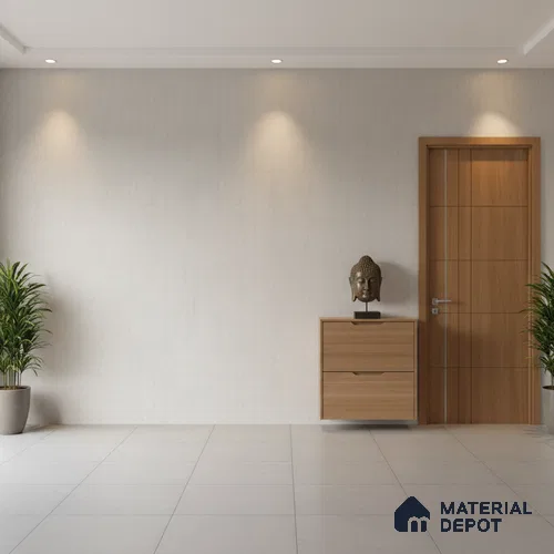 Punch Wall Tile TL 05547 B Prestige Leaf Grey 2 ft x 4 ft Vitrified Matte Finish - 9 mm | Suitable for Living Room, Bedroom, Bathroom
