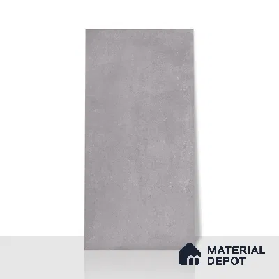 Cement Look Wall & Floor Matte Finish Grey Vitrified Tile | TL 05564 B 4 ft x 2 ft - 9 mm | Suitable For Living Room, Hall & Study