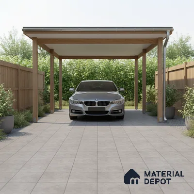 Parking Floor Tile TL 05758 Dune Drift 398x398 mm Matte Finish Vitrified Tile -12 mm (Random Design)