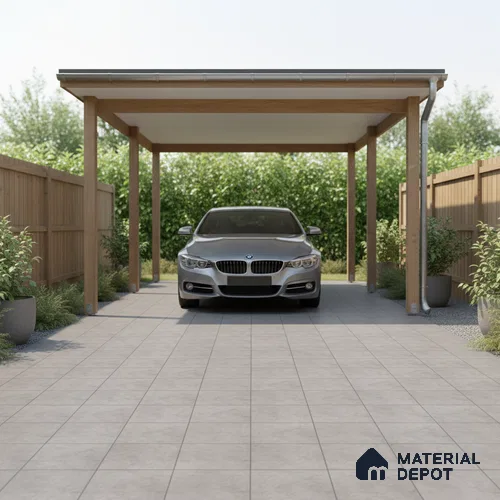 Parking Floor Tile TL 05758 Dune Drift 398x398 mm Matte Finish Vitrified Tile -12 mm (Random Design)