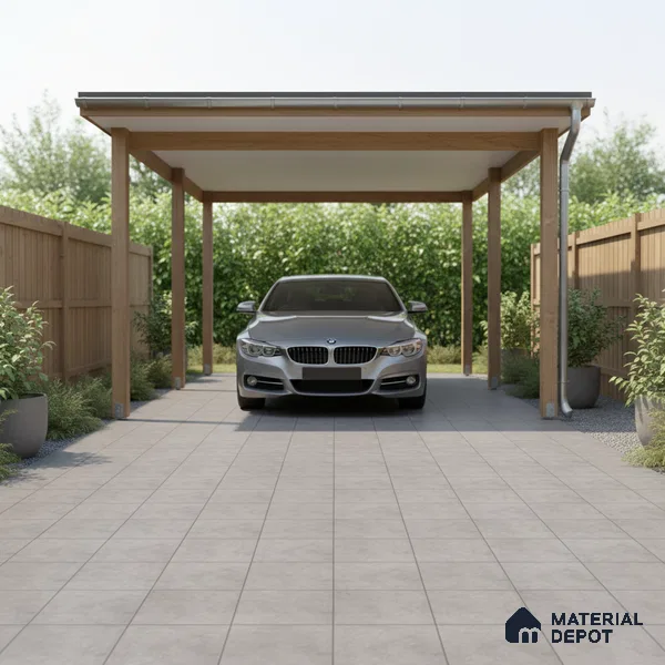 Parking Floor Tile TL 05758 Dune Drift 398x398 mm Matte Finish Vitrified Tile -12 mm (Random Design)
