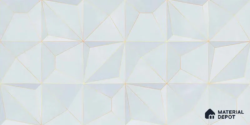 3D Wall Tile TL 05763 E Sea Portion 600x300 mm Glossy Finish Tile - 9 mm