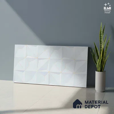3D Wall Tile TL 05763 E Sea Portion 600x300 mm Glossy Finish Tile - 9 mm