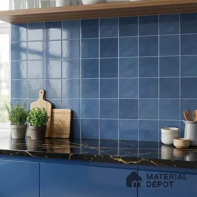 Faux Subway Wall Tile TL 05768 E Imola Ocean Decor 600x300 mm Glossy Finish Tile - 9 mm | Please Expect a Slight Variation of Pattern (Sample)