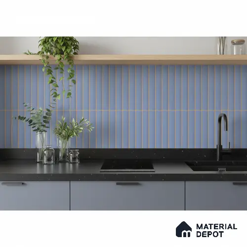 Patterned Wall Tile TL 05770 C Costa Glue Sky 600x300 mm Matte Finish Tile - 9 mm | Please Expect a Slight Variation of Pattern