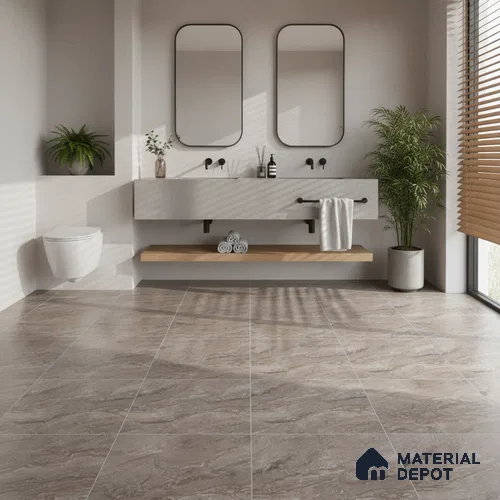 TL 05789 G Copper Dark 300x300 mm Matte Finish Ceramic Floor Tile - 7 mm