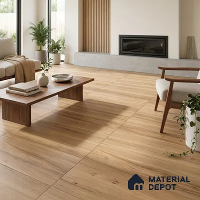 TL 05817 Beige 4 ft x 2 ft Matte Finish Vitrified Wall & Floor Tile - 9.5 mm