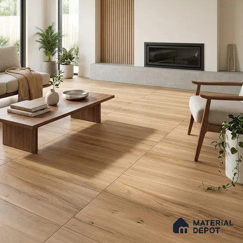 TL 05817 Beige 4 ft x 2 ft Matte Finish Vitrified Wall & Floor Tile - 9.5 mm