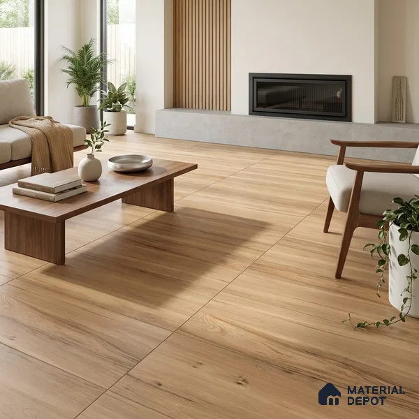 TL 05817 Beige 4 ft x 2 ft Matte Finish Vitrified Wall & Floor Tile - 9.5 mm