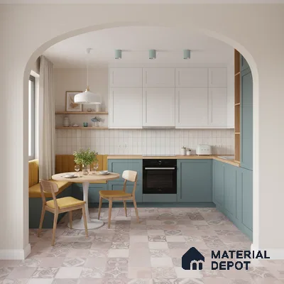 TL 05824 Fusion Argilla 600x600 mm Matte Finish Vitrified Wall & Floor Tile - 9 mm | Please Expect a Slight Variation of Pattern (Sample)