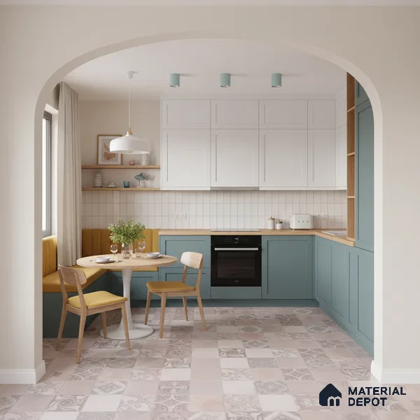 TL 05824 Fusion Argilla 600x600 mm Matte Finish Vitrified Wall & Floor Tile - 9 mm | Please Expect a Slight Variation of Pattern (Sample)
