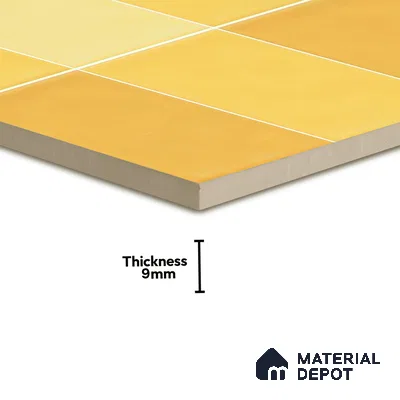 Subway Wall Tile TL 05848 B Tones Toffee Delight 2 ft x 1 ft Ceramic Glossy Finish - 9 mm | Suitable for Bathroom, Kitchen & Backsplashes | Please Expect a Slight Variation of Pattern