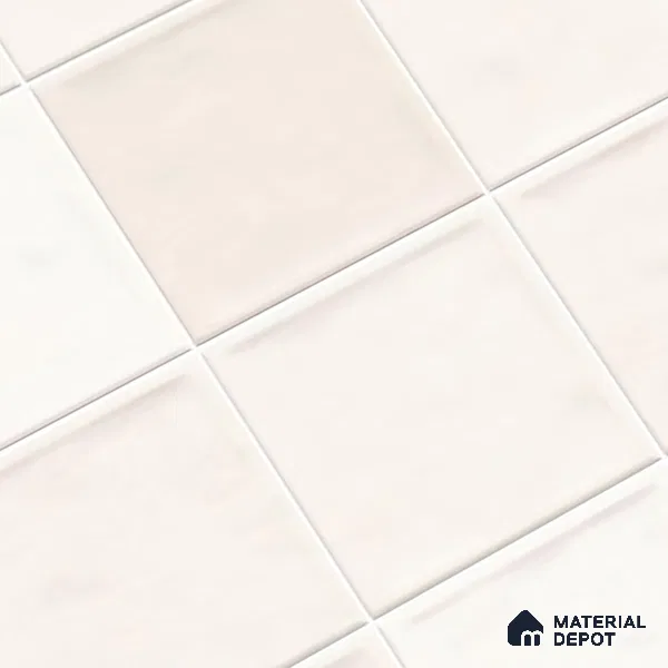 Subway Wall Tile TL 05848 C Tones Pearl Essence 2 ft x 1 ft Ceramic Glossy Finish - 9 mm | Suitable for Bathroom, Kitchen & Backsplashes | Please Expect a Slight Variation of Pattern