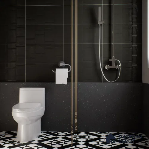Subway Wall Tile TL 05849 F Tones Onyx Shadow 2 ft x 1 ft Ceramic Matte Finish - 9 mm | Suitable for Bathroom, Kitchen & Backsplashes | Please Expect a Slight Variation of Pattern