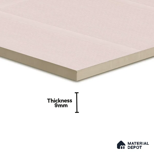 Subway Wall Tile TL 05849 Tones Stone Whisper 2 ft x 1 ft Ceramic Matte Finish - 9 mm | Suitable for Bathroom, Kitchen & Backsplashes | Please Expect a Slight Variation of Pattern