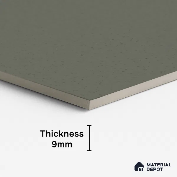 Terrazzo Floor & Wall Full Body Tile TL 05854 Majestic Apex Cotta 4 ft x 2 ft Vitrified Satin Finish - 9 mm | Suitable for Living Room, Bedroom, Bathroom