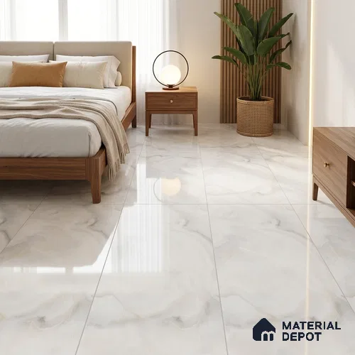 Budget Friendly Marble Wall & Floor Tile Value for Money TL 05937 Terravia Alaskara Onyx 4 ft x 2 ft - Vitrified  Glossy Finish - 8.5 mm | 3 Random Designs | Suitable for Living Room, Bedroom & Bathroom