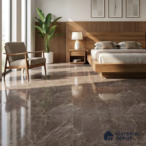 Budget Friendly Endless Wall & Floor Tile Value for Money TL 05944 B Terravia Patacho 4 ft x 2 ft - Vitrified Endless Glossy Finish - 8.5 mm | 5 Random Designs | Suitable for Living Room, Bedroom & Bathroom