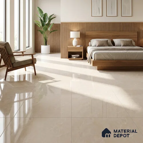 Budget Friendly Endless Wall & Floor Tile Value for Money TL 05949 B Terravia Crubei 4 ft x 2 ft - Vitrified Endless Glossy Finish - 8.5 mm | 4 Random Designs | Suitable for Living Room, Bedroom & Bathroom