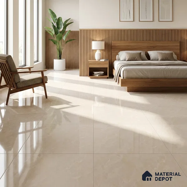 Budget Friendly Endless Wall & Floor Tile Value for Money TL 05949 B Terravia Crubei 4 ft x 2 ft - Vitrified Endless Glossy Finish - 8.5 mm | 4 Random Designs | Suitable for Living Room, Bedroom & Bathroom