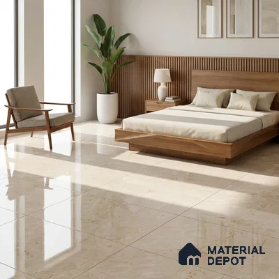 Budget Friendly Endless Wall & Floor Tile Value for Money TL 05952 B Terravia Ritzea 4 ft x 2 ft - Vitrified Endless Glossy Finish - 8.5 mm | 4 Random Designs | Suitable for Living Room, Bedroom & Bathroom