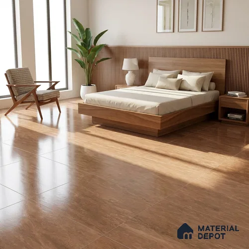Budget Friendly Endless Wall & Floor Tile Value for Money TL 05960 Terravia Denzon 4 ft x 2 ft - Vitrified Endless Glossy Finish - 8.5 mm | 4 Random Designs | Suitable for Living Room, Bedroom & Bathroom
