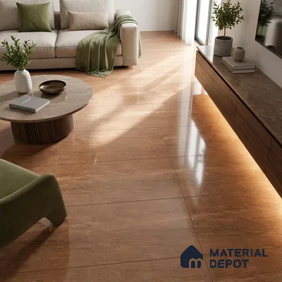 Budget Friendly Marble Endless Wall & Floor Value For Money Tile TL 05960 Denzon 4 ft x 2 ft Glossy Finish Vitrified Tile - 8.5 mm | 4 Random Designs | Suitable For Living Room, Bedroom, Dining