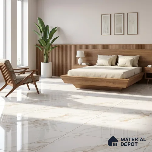 Budget Friendly Endless Wall & Floor Tile Value for Money TL 05961 Terravia Amonix 4 ft x 2 ft - Vitrified Endless Glossy Finish - 8.5 mm | 4 Random Designs | Suitable for Living Room, Bedroom & Bathroom