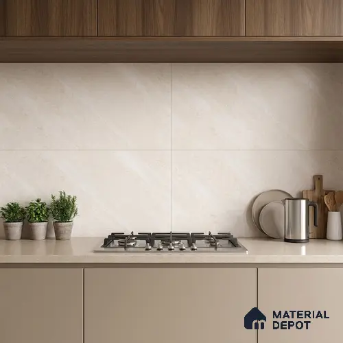Cement Wall Tile TL 05993 B 6121 L Light 2 ft x 1 ft Ceramic Matte Finish - 7.5 mm | Suitable For Kitchen, Bathroom