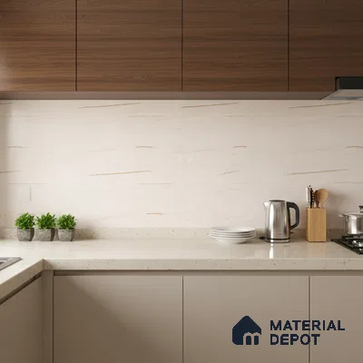 Endless Wall Tile TL 06002 B 26001 D Dark 2 ft x 1 ft Ceramic Glue Matte Finish - 7.5 mm | Suitable For Kitchen, Bathroom