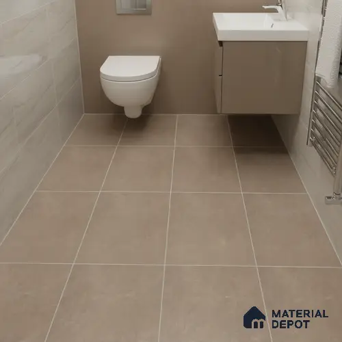 Cement Floor Tile TL 06023 AB Spectra Earth 11.8 inch x11.8 inch Vitrified Matte Slate Punch Finish - 12 mm | 24 Random Design | Ideal For Living Room, Bathroom, Restaurants