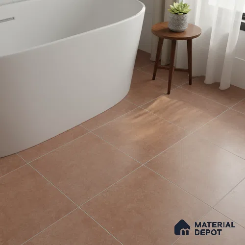 Cement Floor Tile TL 06023 AD Spectra Cotto 11.8 inch x11.8 inch Vitrified Matte Slate Punch Finish - 12 mm | 24 Random Design | Ideal For Living Room, Bathroom, Restaurants