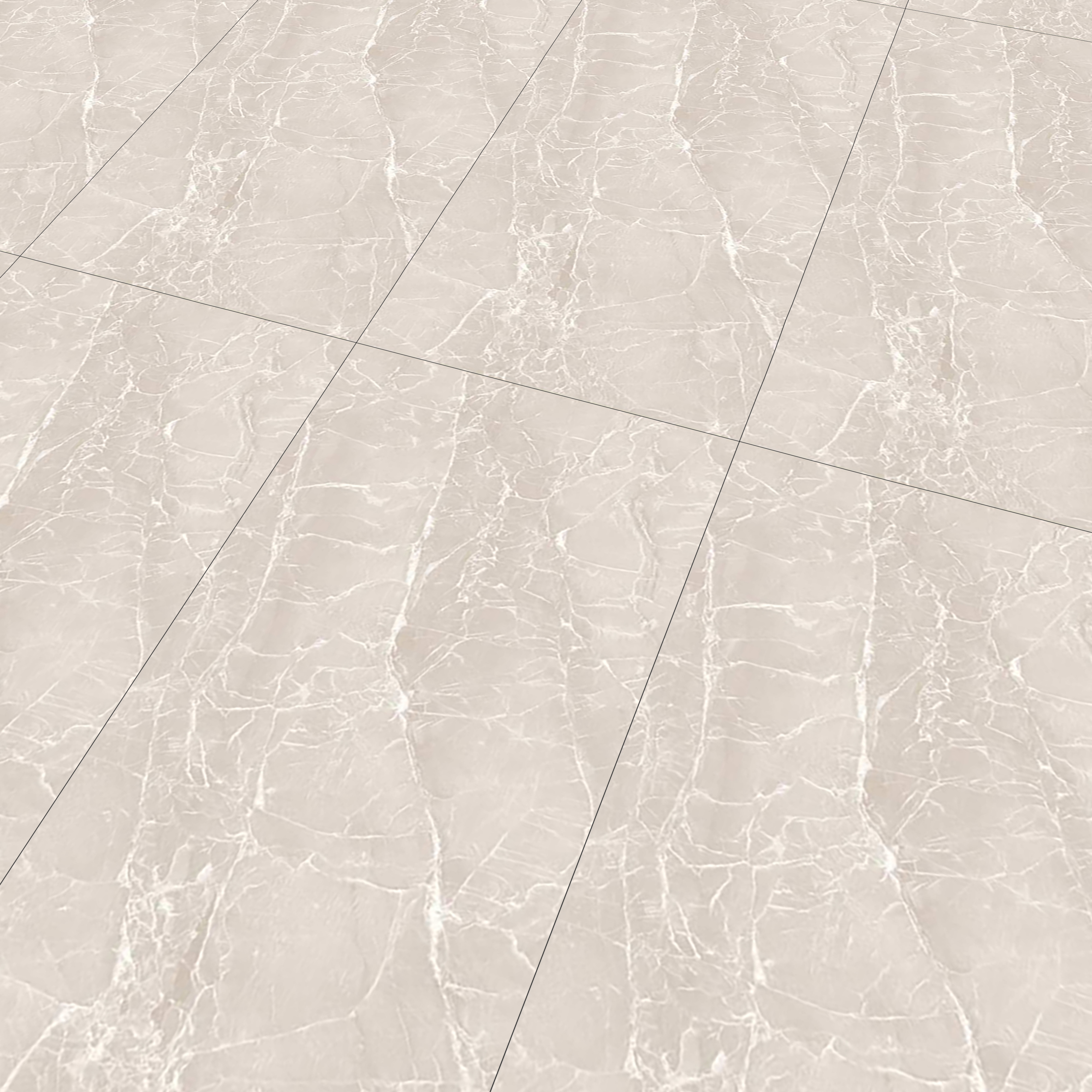 Marble Dyna Royale Wall & Floor Tile TL 06081 Taupe Beige 4 ft x 2 ft Matte Finish Vitrified Tile - 9 mm | 8 Random Designs | Suitable For Living Room, Bedroom, Kitchen