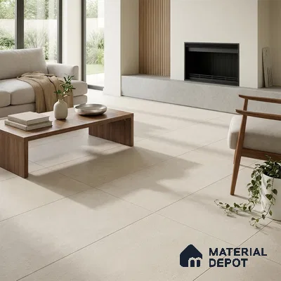 Punch Look Wall & Floor Matte Finish Bone Vitrified Tile | TL 06092 B 4 ft x 2 ft - 9 mm | Suitable For Living Room, Hall & Foyer
