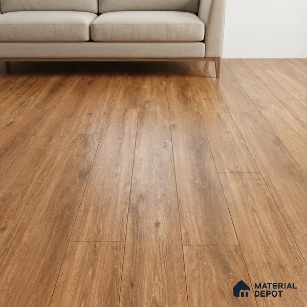 Wood Floor Tile TL 06104 5601 1200 x 200 mm Vitrified Matte Finish - 9 mm | 6 Random Design | Suitable For Living Room, Bedroom, Kitchen | 2-3 mm Spacer is Mandatory