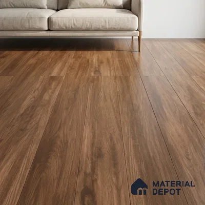 Wood Floor Tile TL 06105 5701 1200 x 200 mm Vitrified Matte Finish - 9 mm | 6 Random Design | Suitable For Living Room, Bedroom, Kitchen | 2-3 mm Spacer is Mandatory (Sample)