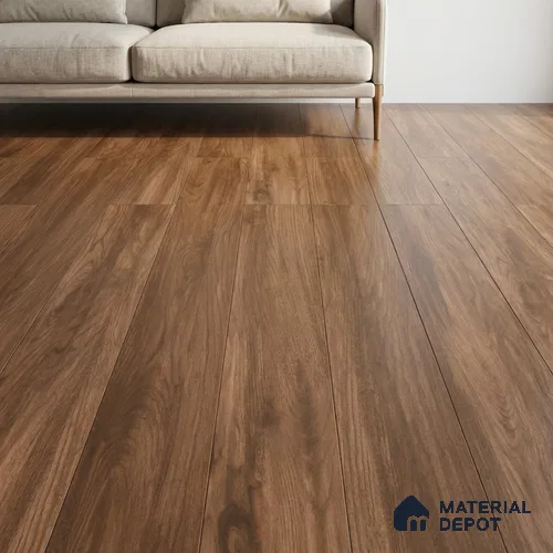 Wood Floor Tile TL 06105 5701 1200 x 200 mm Vitrified Matte Finish - 9 mm | 6 Random Design | Suitable For Living Room, Bedroom, Kitchen | 2-3 mm Spacer is Mandatory