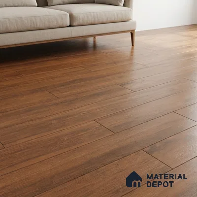 Wood Floor Tile TL 06106 6601 1200 x 200 mm Vitrified Matte Finish - 9 mm | 18 Random Design | Suitable For Living Room, Bedroom, Kitchen | 2-3 mm Spacer is Mandatory (Sample)