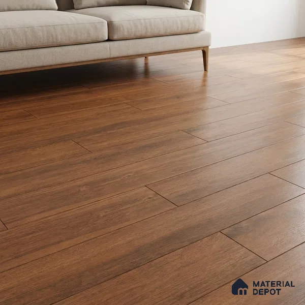 Wood Floor Tile TL 06106 6601 1200 x 200 mm Vitrified Matte Finish - 9 mm | 18 Random Design | Suitable For Living Room, Bedroom, Kitchen | 2-3 mm Spacer is Mandatory (Sample)