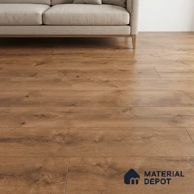 Wood Floor Tile TL 06109 11008 1200 x 200 mm Vitrified Matte Finish - 9 mm | 12 Random Design | Suitable For Living Room, Bedroom, Kitchen | 2-3 mm Spacer is Mandatory (Sample)