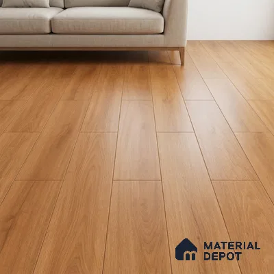 Wood Floor Tile TL 06110 18002 1200 x 200 mm Vitrified Matte Finish - 9 mm | 12 Random Design | Suitable For Living Room, Bedroom, Kitchen | 2-3 mm Spacer is Mandatory (Sample)
